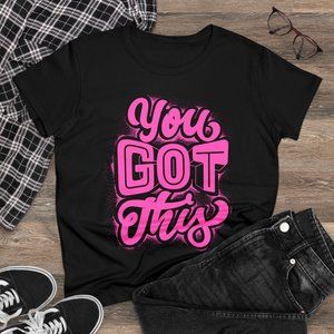 Motivational Quote Inspirational Stylish Woman's Girl's T Shirt Tee Top S M L XL